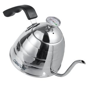 Tea Kettle with Thermometer for Stove Top Gooseneck Kettle, Small Pour –  TreeLen